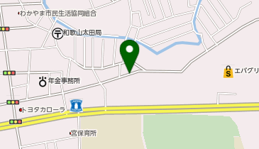 【予約制】akippa 和歌山太田 駐車場の地図画像