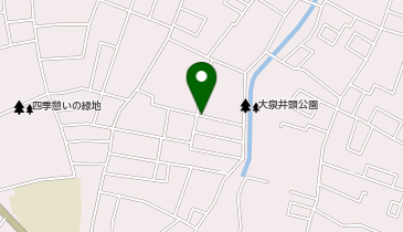 【予約制】akippa 佐藤邸♯南大泉4丁目駐車場の地図画像