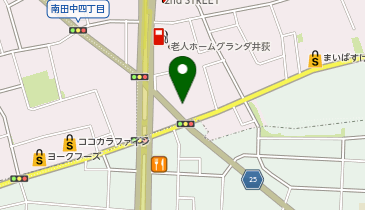 【予約制】akippa 佐々木邸_南田中1丁目駐車場の地図画像