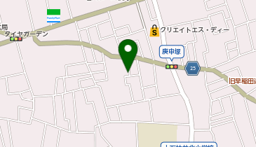 【予約制】akippa 飯田邸♯石神井台5丁目駐車場の地図画像