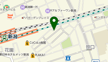 【予約制】akippa 新潟 イーストホテル の地図画像