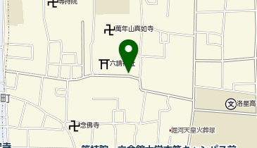 【予約制】akippa 京都市北区等持院中町駐車場の地図画像
