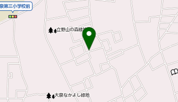 【予約制】akippa 円城寺邸♯大泉学園町3丁目アキッパ駐車場※壁側に駐車の地図画像