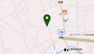 【予約制】akippa 藤岡邸♯大泉学園町2丁目駐車場の地図画像