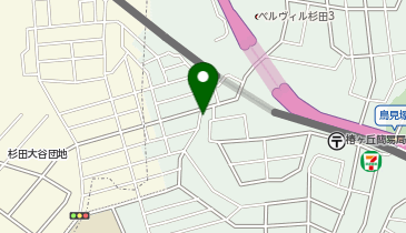 【予約制】akippa 仁村邸♯金沢区富岡西1丁目駐車場の地図画像