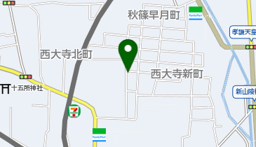 【予約制】akippa 竹内整骨院駐車場の地図画像