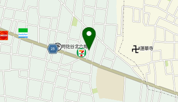 【予約制】akippa 阿佐谷北6丁目山崎宅駐車場の地図画像