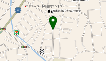 【予約制】akippa 金岡町3018中辻邸駐車場の地図画像