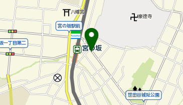 【予約制】akippa 根本邸_豪徳寺2丁目駐車場の地図画像