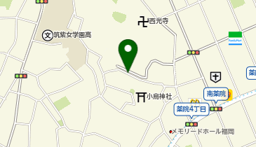 【予約制】akippa 馬籠邸♯中央区警固3丁目11駐車場の地図画像