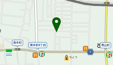 【予約制】akippa 八尾市東本町五丁目駐車場の地図画像