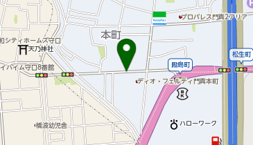 【予約制】akippa Gパーク門真本町(2)の地図画像