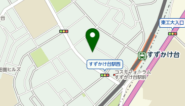 【予約制】akippa 南つくし野3丁目すずかけ台駅前徒歩2分駐車場の地図画像