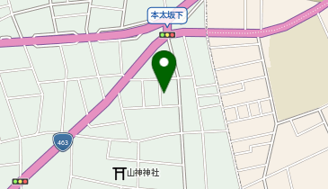 【予約制】akippa 本太God field ※奥まで下がって駐車してください※の地図画像