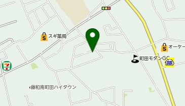 【予約制】akippa 南町田2丁目森田宅駐車場の地図画像