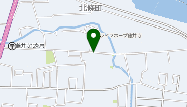 【予約制】akippa *藤井寺市北條町:永井第1駐車場の地図画像