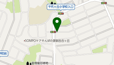 【予約制】akippa 千代ケ丘7丁目N宅駐車場の地図画像