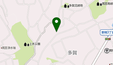 【予約制】akippa 多賀1丁目駐車場の地図画像