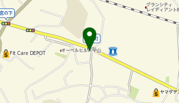 【予約制】akippa 上山2丁目1ホセイン邸駐車場の地図画像