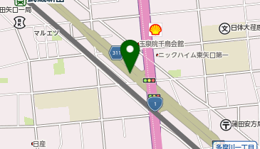 【予約制】akippa 0270矢口陸橋駐車場 Aブロック(17)の地図画像