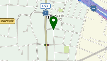 【予約制】akippa 下矢切(中)駐車場の地図画像