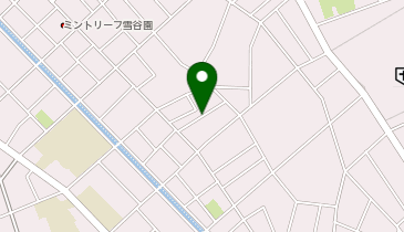 【予約制】akippa 大田区東雪谷3丁目♯駐車場の地図画像