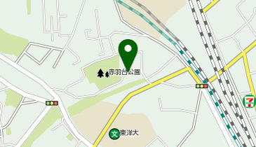 【予約制】akippa 酒井ハイツ_赤羽台3丁目駐車場の地図画像