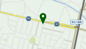 【予約制】akippa 津古駐車場【屋根なし】の地図画像