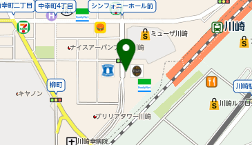 【予約制】akippa 【機械式:ロールーフ】カワサキデルタ駐車場の地図画像