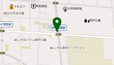 【予約制】akippa 萩中公園前駐車場の地図画像