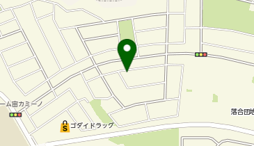 【予約制】akippa 北落合4丁目17バイク用駐車場の地図画像