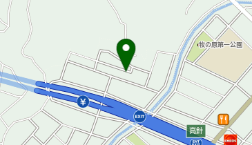 【予約制】akippa 名東区高針荒田 駐車場の地図画像