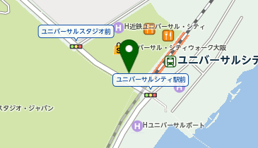 【予約制】akippa ホテル京阪ユニバーサル・タワー駐車場【ご利用時間:7:00-23:00】(2)の地図画像