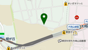【予約制】akippa 大岡山2丁目5アプローズ駐車場の地図画像