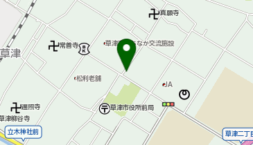 【予約制】akippa 草津2丁目個人宅駐車場の地図画像