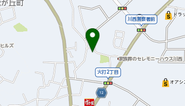 【予約制】akippa *川西市火打2丁目[内堀]駐車場の地図画像