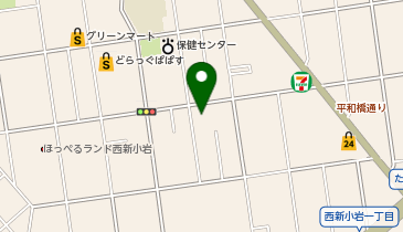 【予約制】akippa 田中医院♯西新小岩駐車場の地図画像