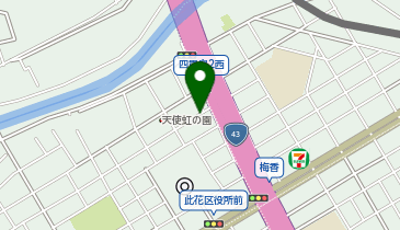【予約制】akippa 第7笹原モータープールの地図画像