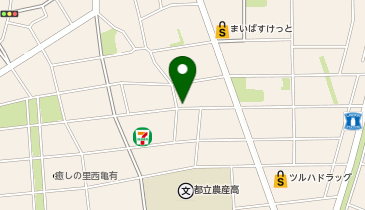 【予約制】akippa 西亀有3丁目37元木邸☆駐車場の地図画像