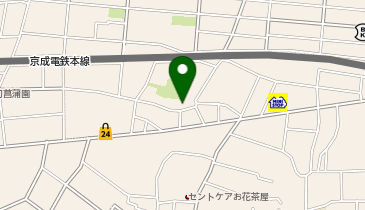【予約制】akippa 葛飾区宝町2丁目8松田邸☆駐車場の地図画像