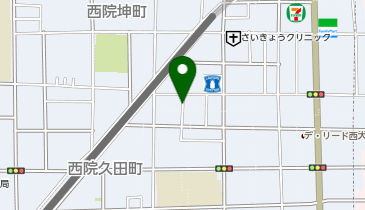 【予約制】akippa *右京区西院北矢掛町5駐車場【1】の地図画像