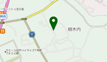 【予約制】akippa 第2松丸駐車場の地図画像