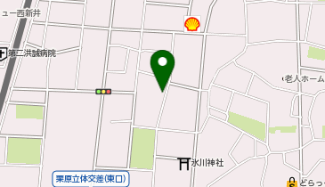 【予約制】akippa 足立区栗原2丁目20佐藤邸☆駐車場の地図画像