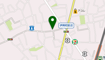 【予約制】akippa 伊興4丁目1佐藤邸☆駐車場の地図画像