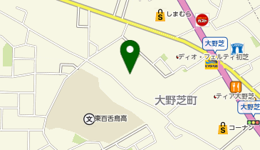 【予約制】akippa 大野芝町82-13駐車場の地図画像