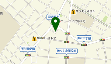【予約制】akippa 世田谷区深沢5丁目 駐車場(2)の地図画像