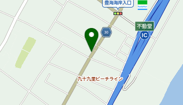 【予約制】akippa 九十九里真亀ビーチ前駐車場の地図画像