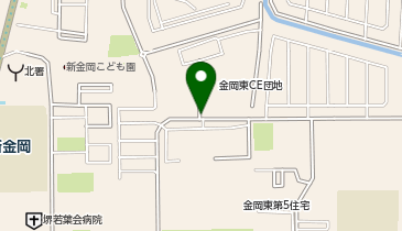 【予約制】akippa 金岡東C・E団地駐車場【4-6、4-7棟の間、4-6棟北側】(0066)の地図画像
