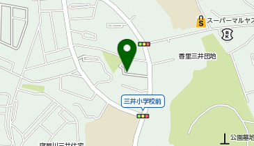【予約制】akippa 香里三井団地駐車場【16号棟付近】(0073)の地図画像