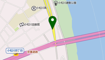 【予約制】akippa 小松川4丁目71楠邸駐車場の地図画像